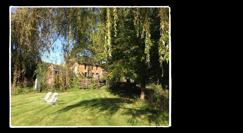 Manoir De Livet Bed and Breakfast Saint-Germain-de-Livet Δωμάτιο φωτογραφία